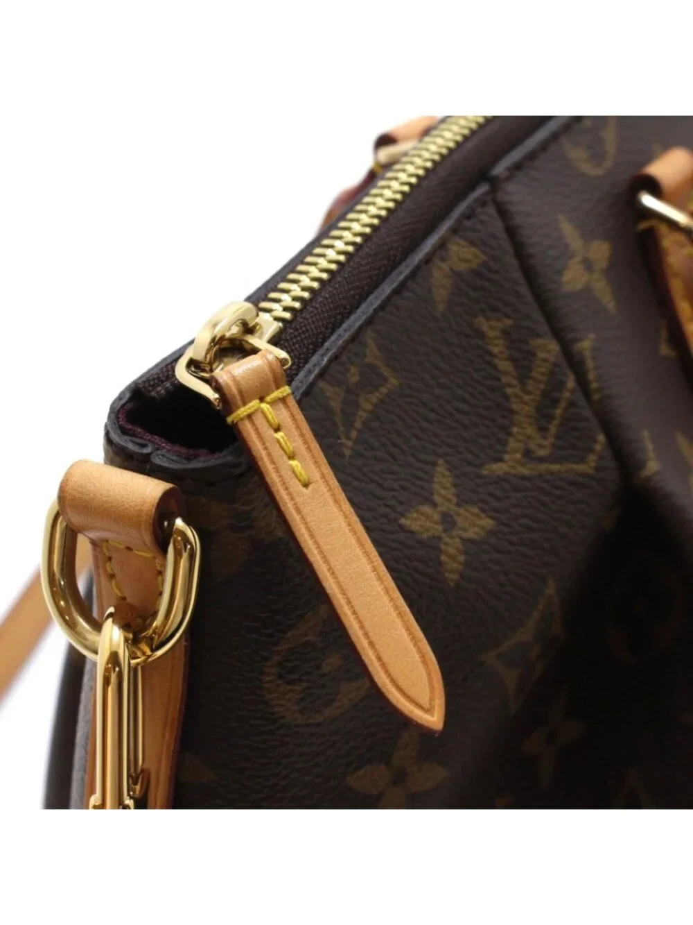 Louis Vuitton Turenne MM Monogram Handbag Canvas